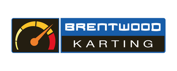 Brentwood Karting logo, representing a premier go-karting track and venue offering thrilling karting experiences for individuals and groups.