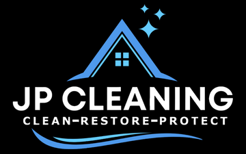 JP Cleaning logo, representing a professional cleaning company offering high-quality cleaning services for residential and commercial properties.