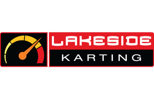 Lakeside Karting logo, representing a premier go-karting track and venue offering thrilling karting experiences for individuals and groups.