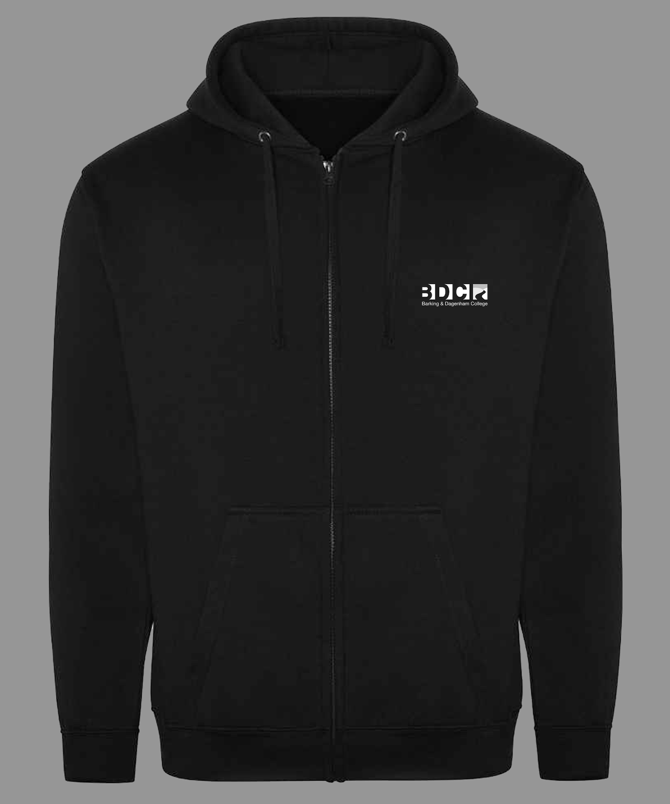 Barking & Dagenham College Production Arts - Zipped Hoodie - Ink Stitch Press