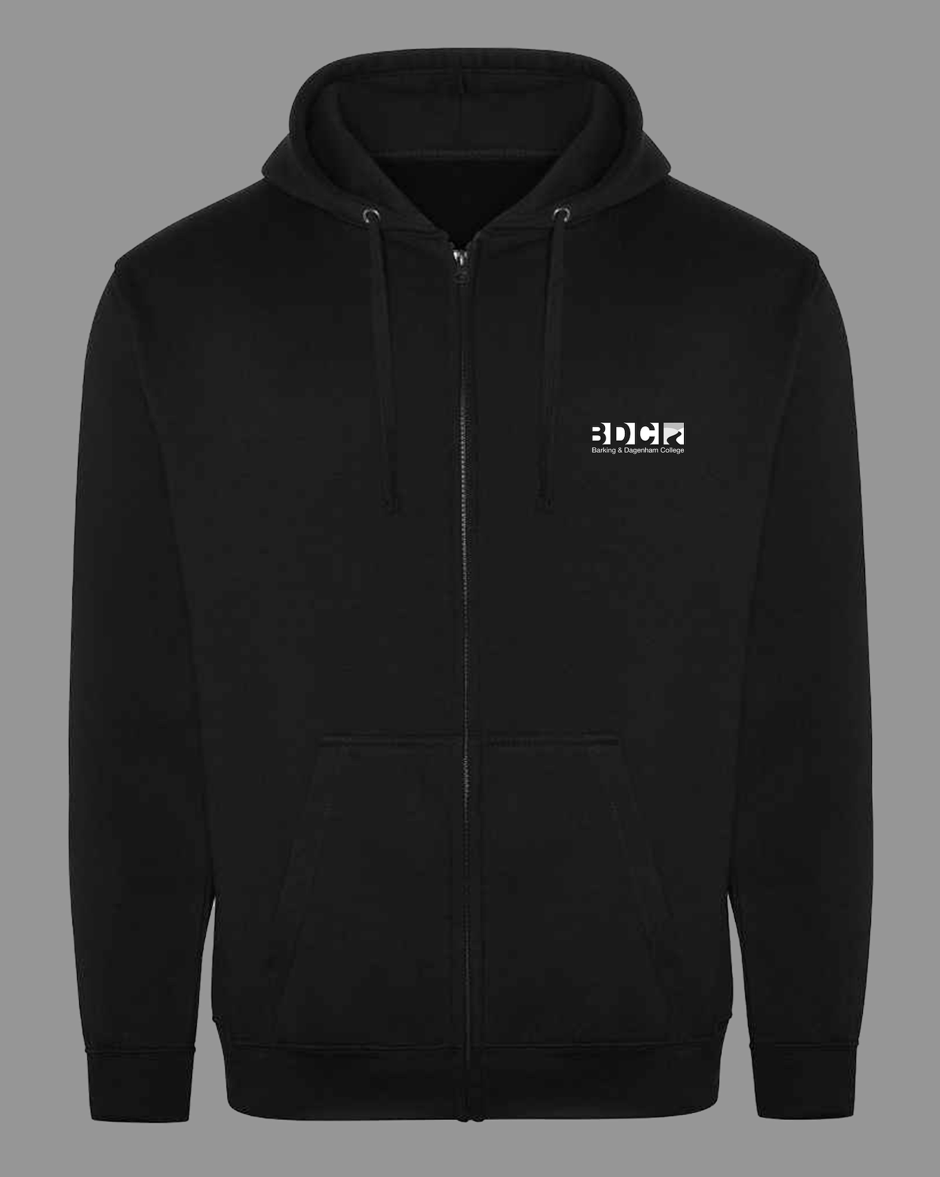 Barking & Dagenham College Production Arts - Zipped Hoodie - Ink Stitch Press