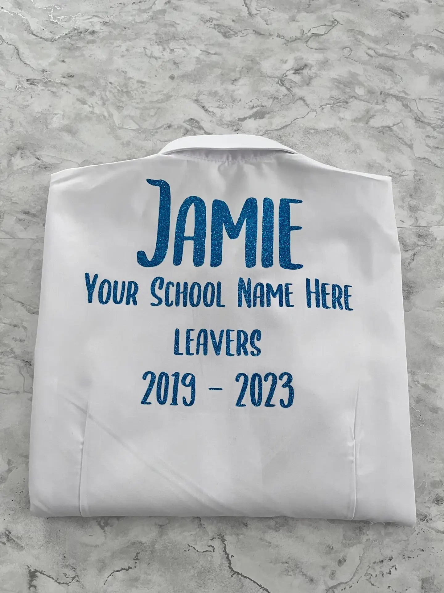 Personalised School Leavers Shirt - Ink Stitch Press