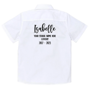 Personalised School Leavers Shirt - Ink Stitch Press