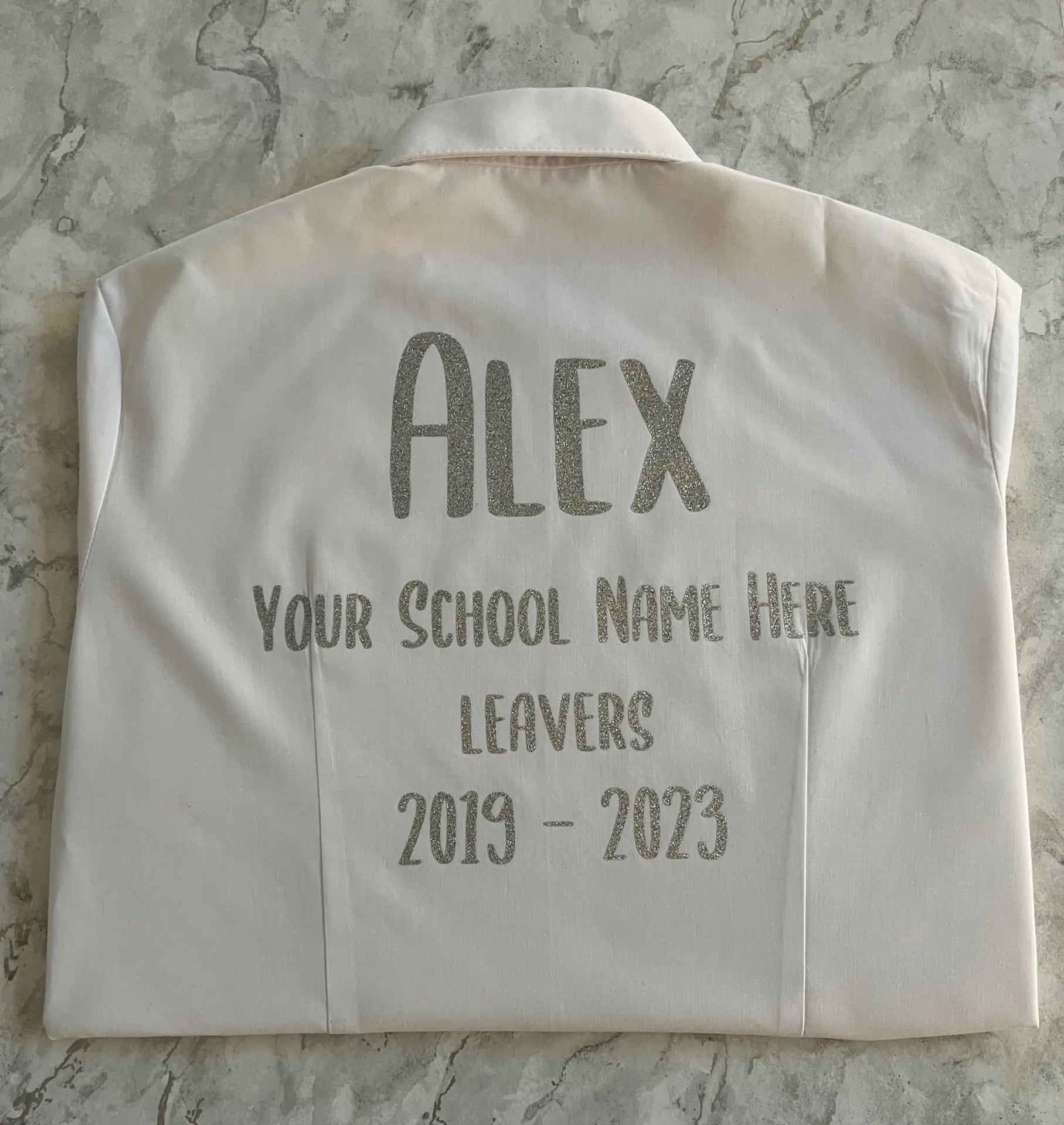 Personalised School Leavers Shirt - Ink Stitch Press