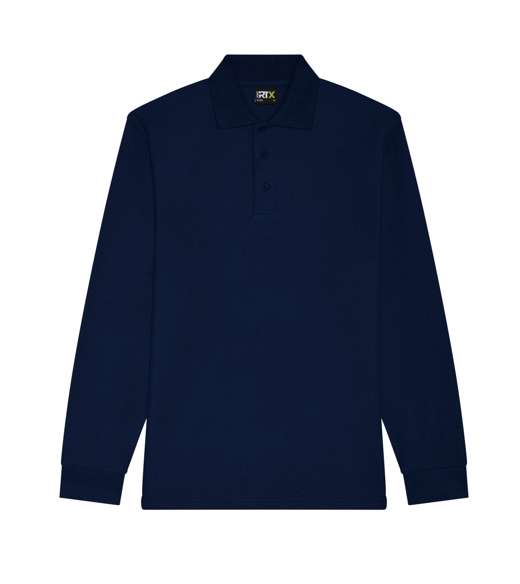 Pro RTX - Long Sleeve Polo Shirt - Ink Stitch Press