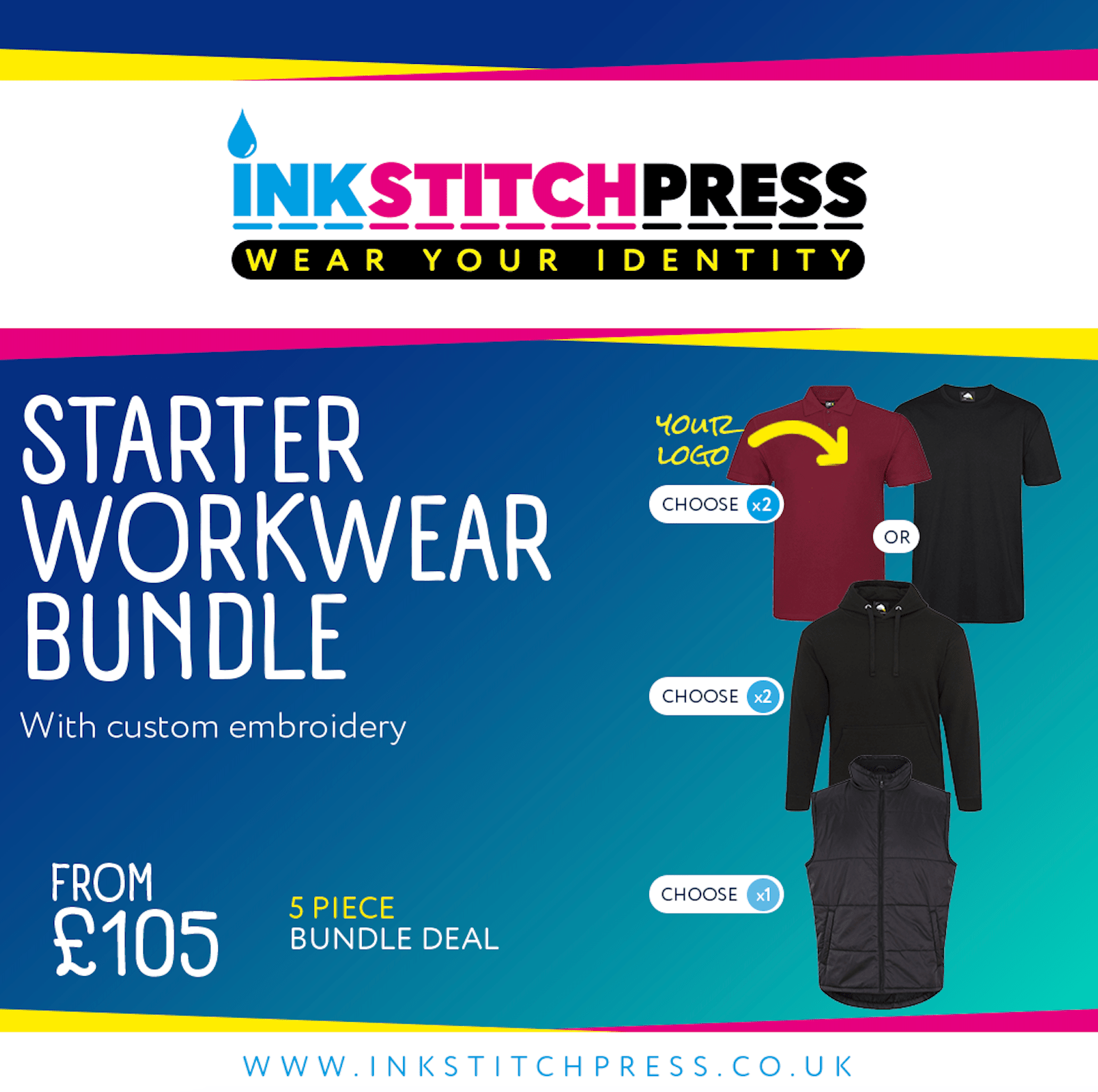 Starter Workwear Bundle - Ink Stitch Press