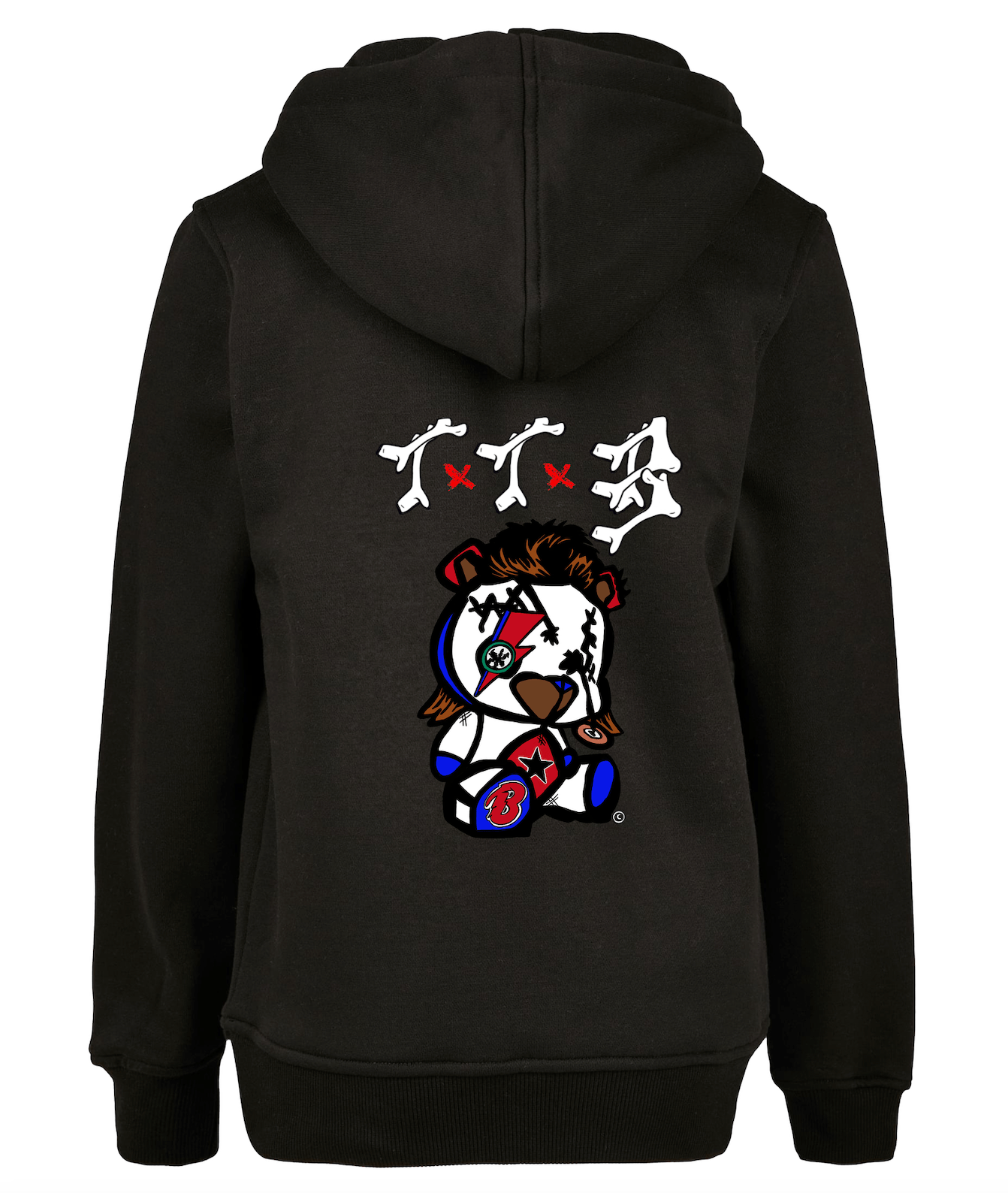 TTB - Bowie Bear - Kids Premium Hoodie - Ink Stitch Press