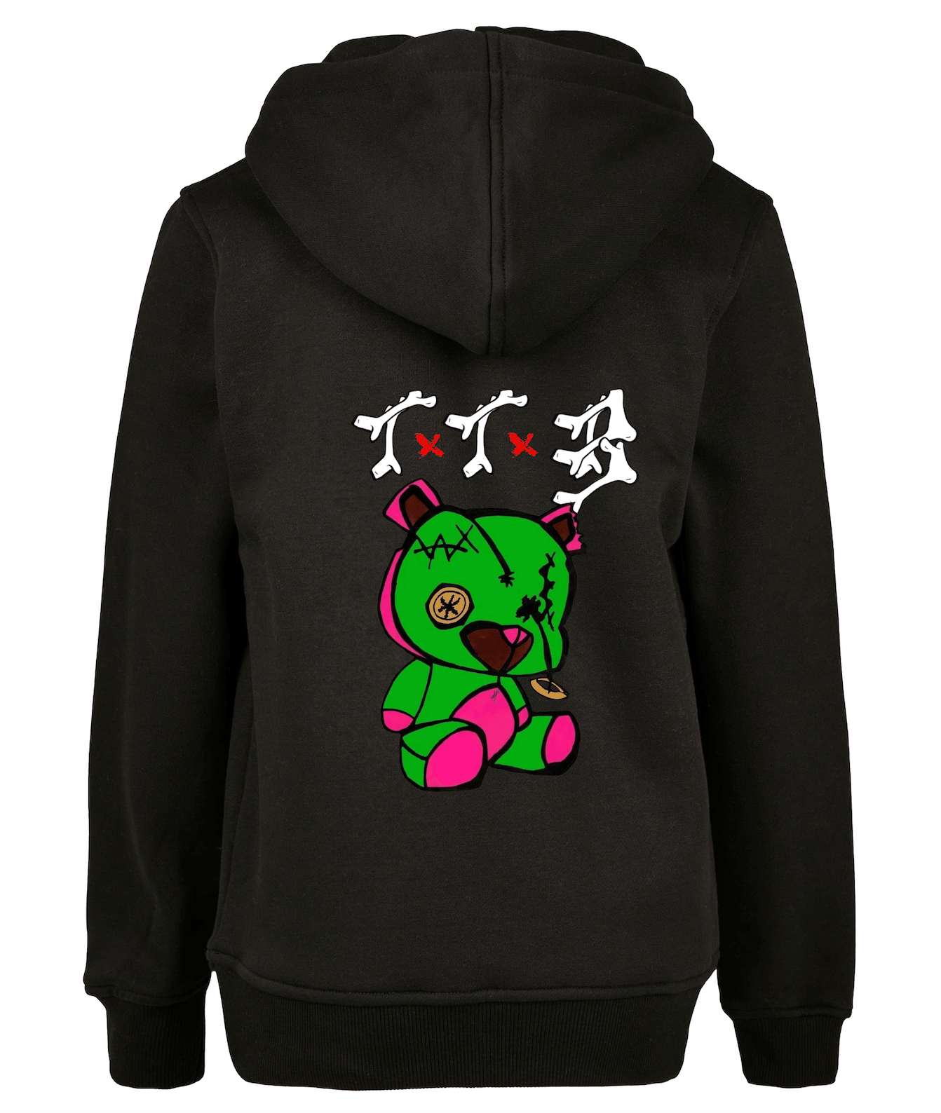 TTB - Green Bear - Kids Premium Hoodie - Ink Stitch Press