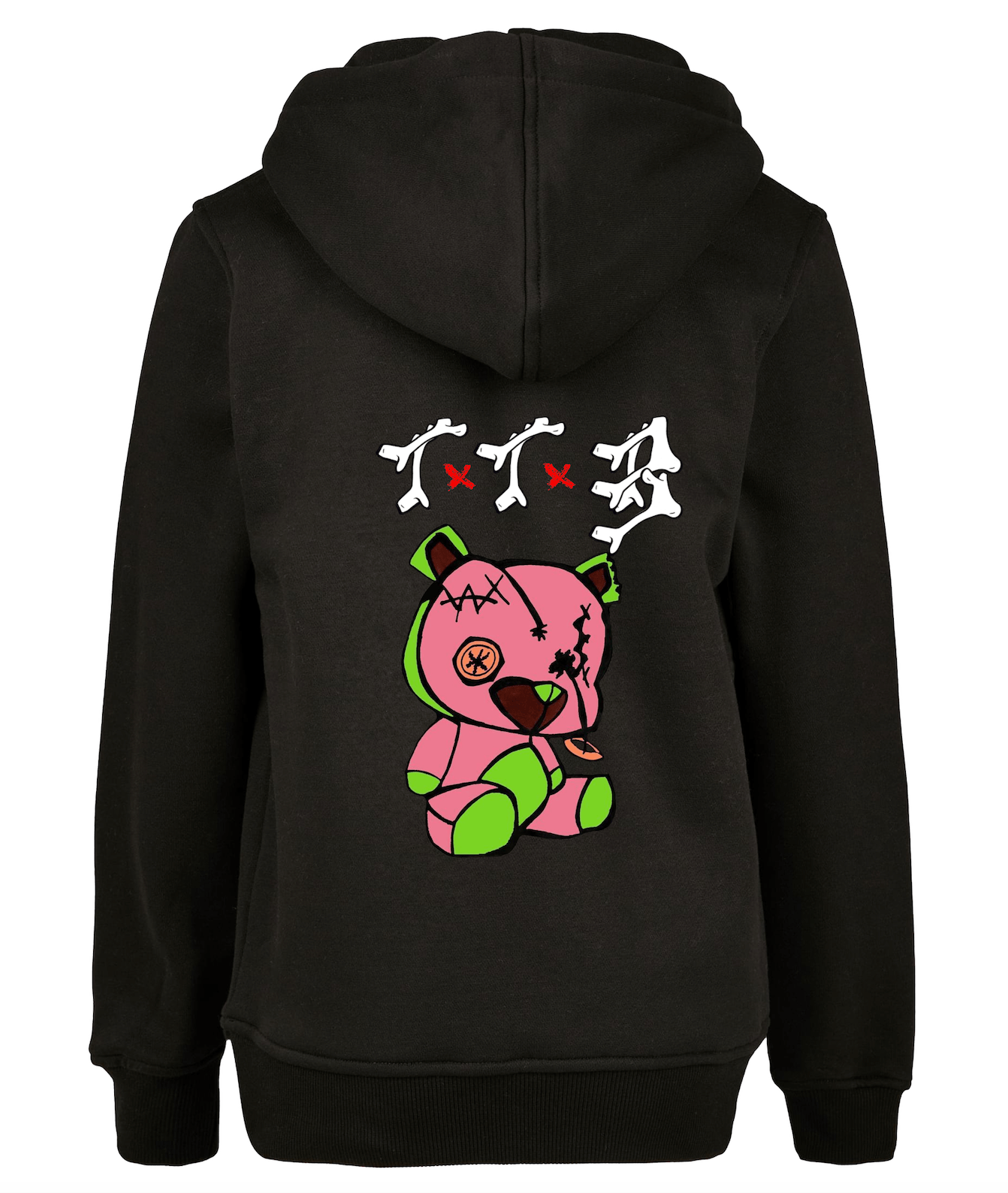 TTB - Pink Bear - Kids Premium Hoodie - Ink Stitch Press