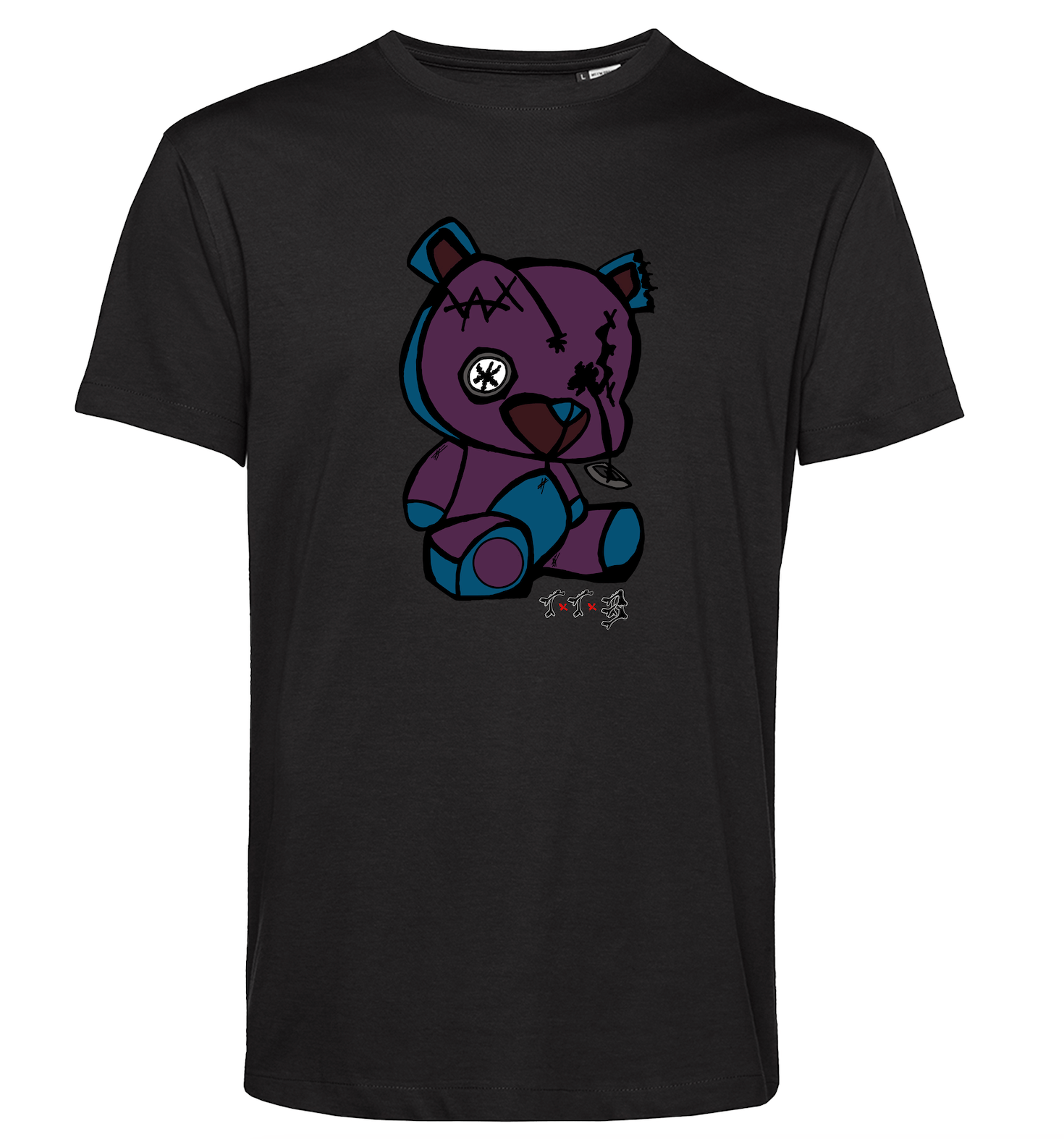 TTB - Prince Bear - Adult Basics T-Shirt - Ink Stitch Press