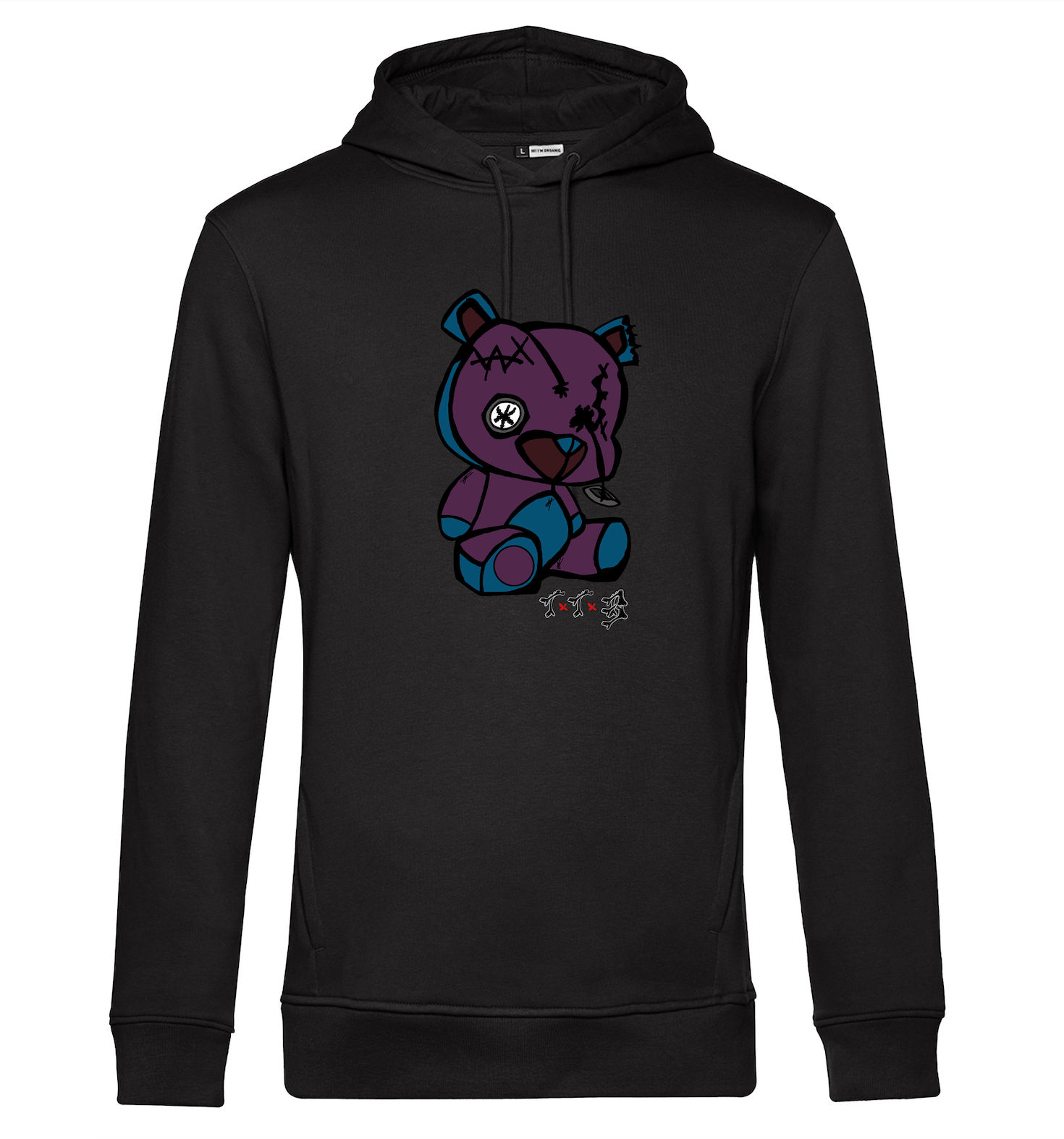 TTB - Prince Bear - Basics Hoodie - Ink Stitch Press