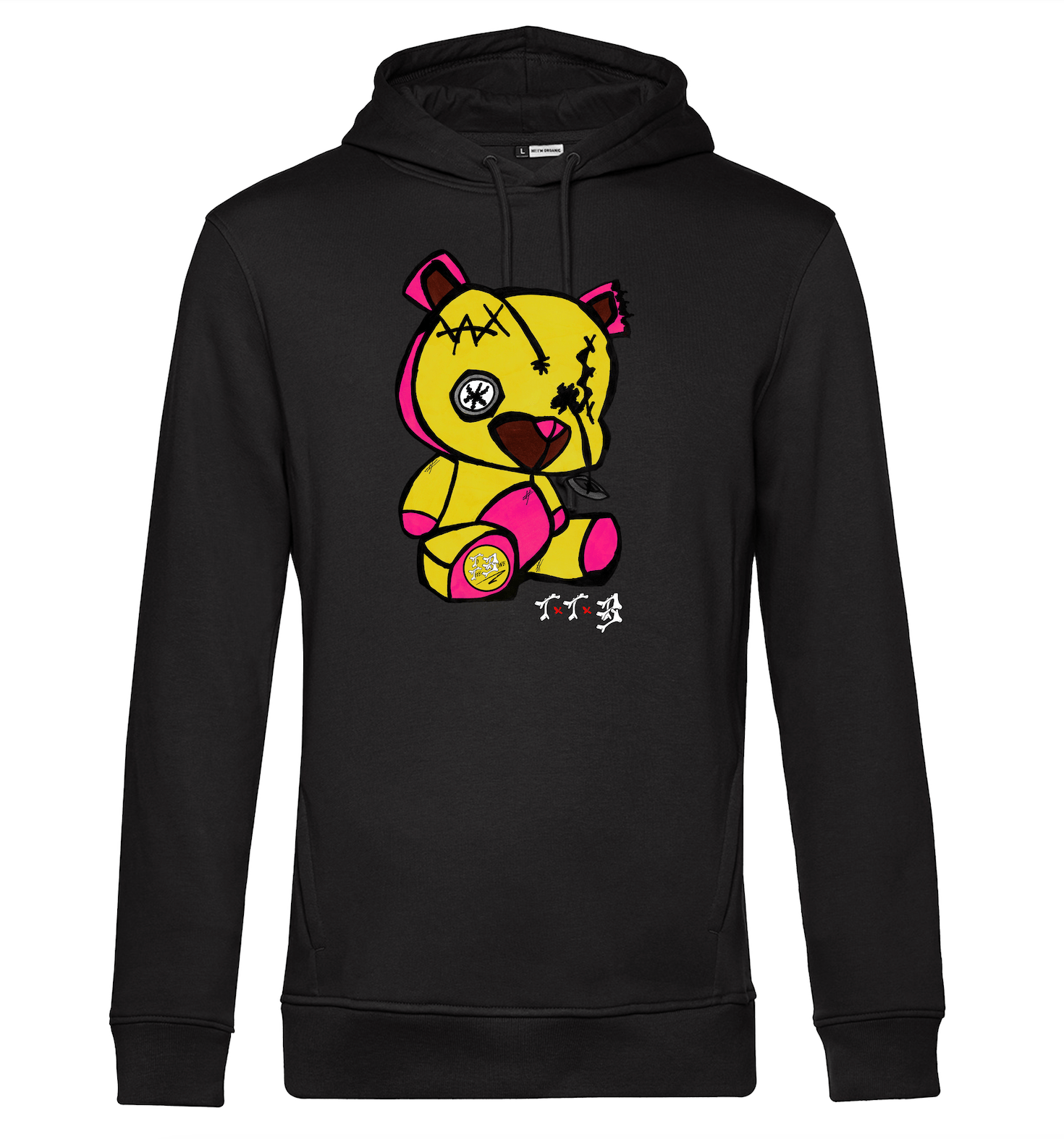 TTB - Yellow Bear - Basics Hoodie - Ink Stitch Press