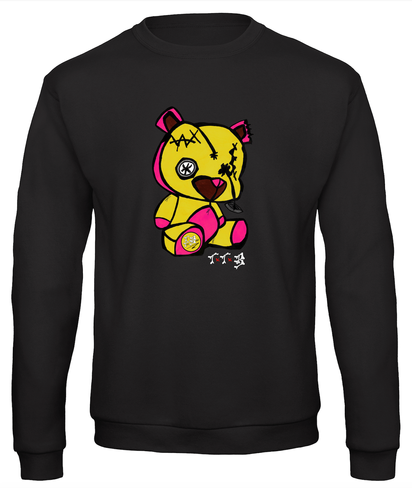 TTB - Yellow Bear - Basics Sweatshirt - Ink Stitch Press