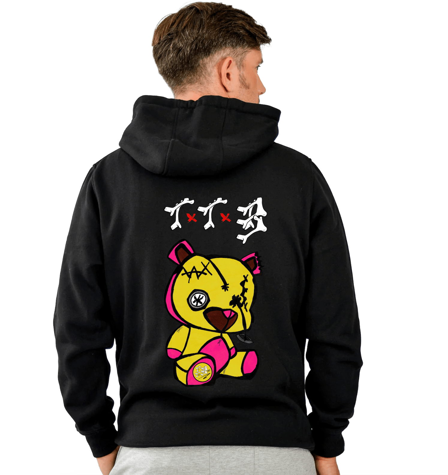 TTB - Yellow Bear - Premium Hoodie - Ink Stitch Press