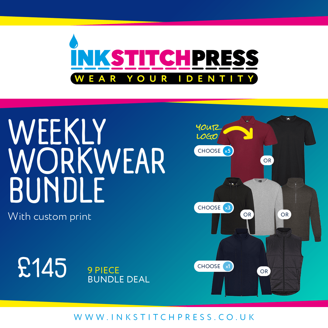 Weekly Workwear Bundle - Printed - Ink Stitch Press